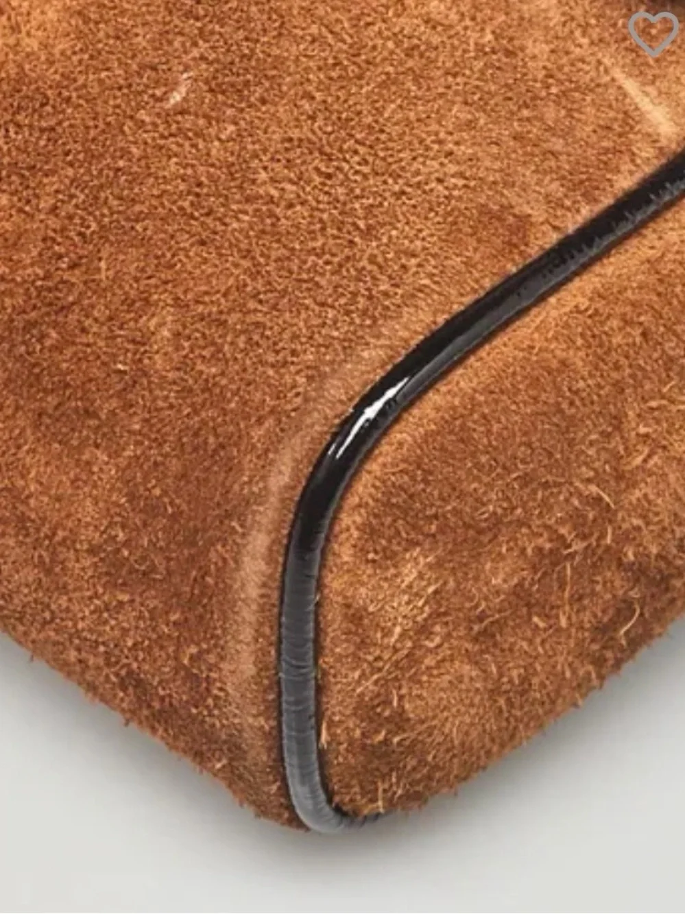 Gucci Brown Suede Belt Bag with Green-Red Web Stripe